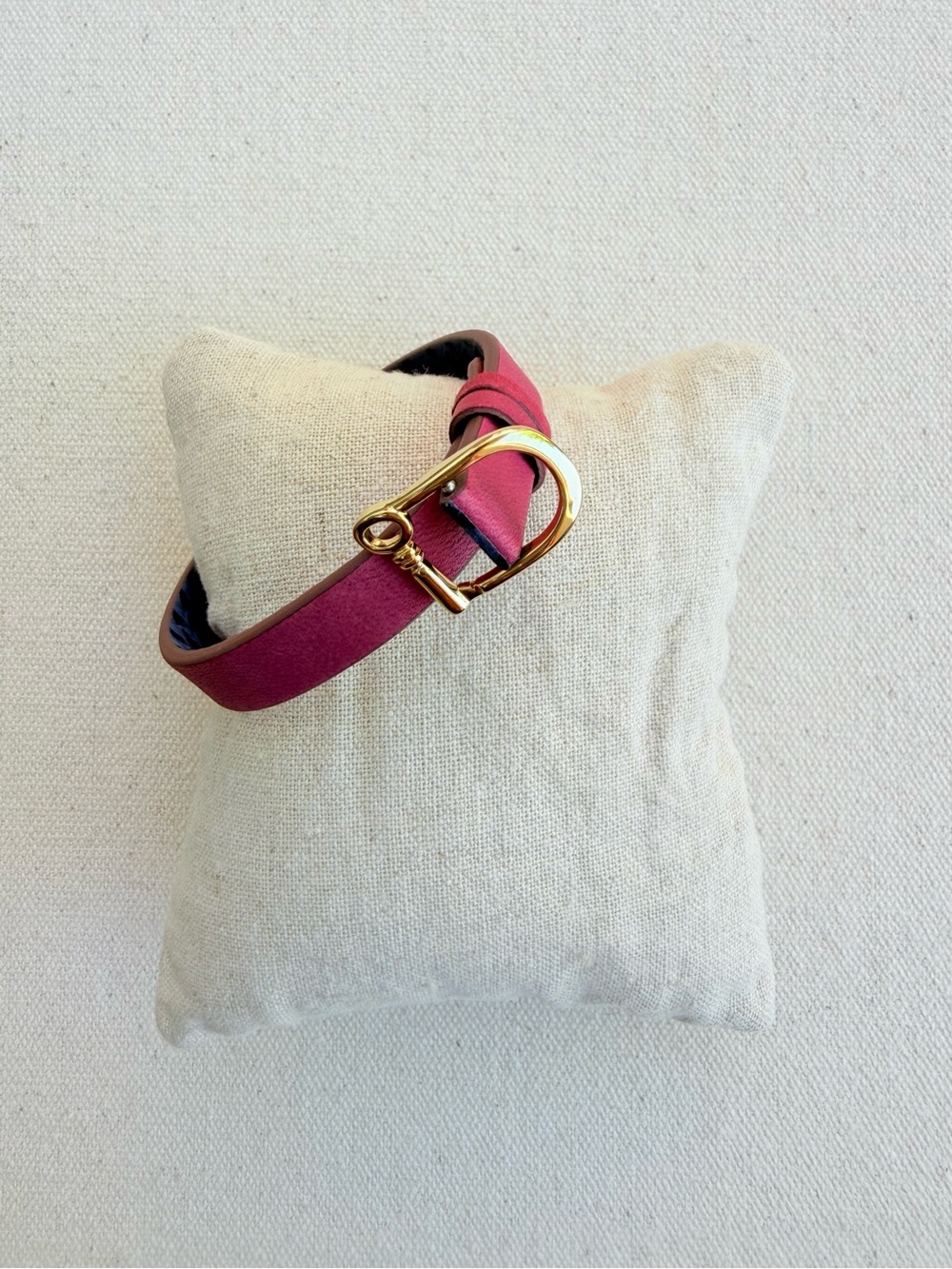 *Single Leather Reversible Band Bracelet* KEEP COLLECTIVE Retired *NIP* Maroon